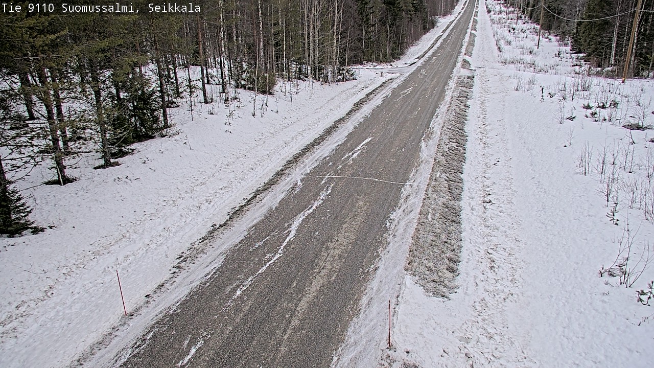 Kelikamerat Kuva Tie 9110 Suomussalmi, Seikkala, Suomussalmi, Kainuu