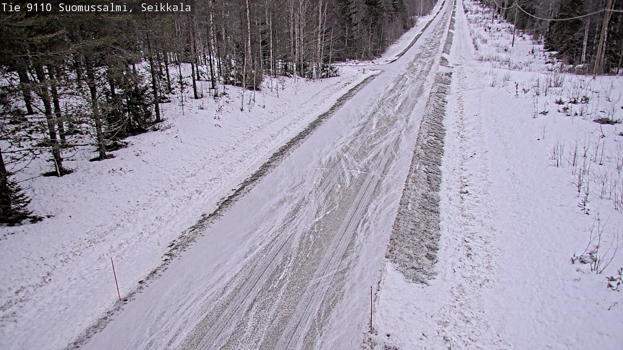 Kelikamerat Kuva Tie 9110 Suomussalmi, Seikkala, Suomussalmi, Kainuu
