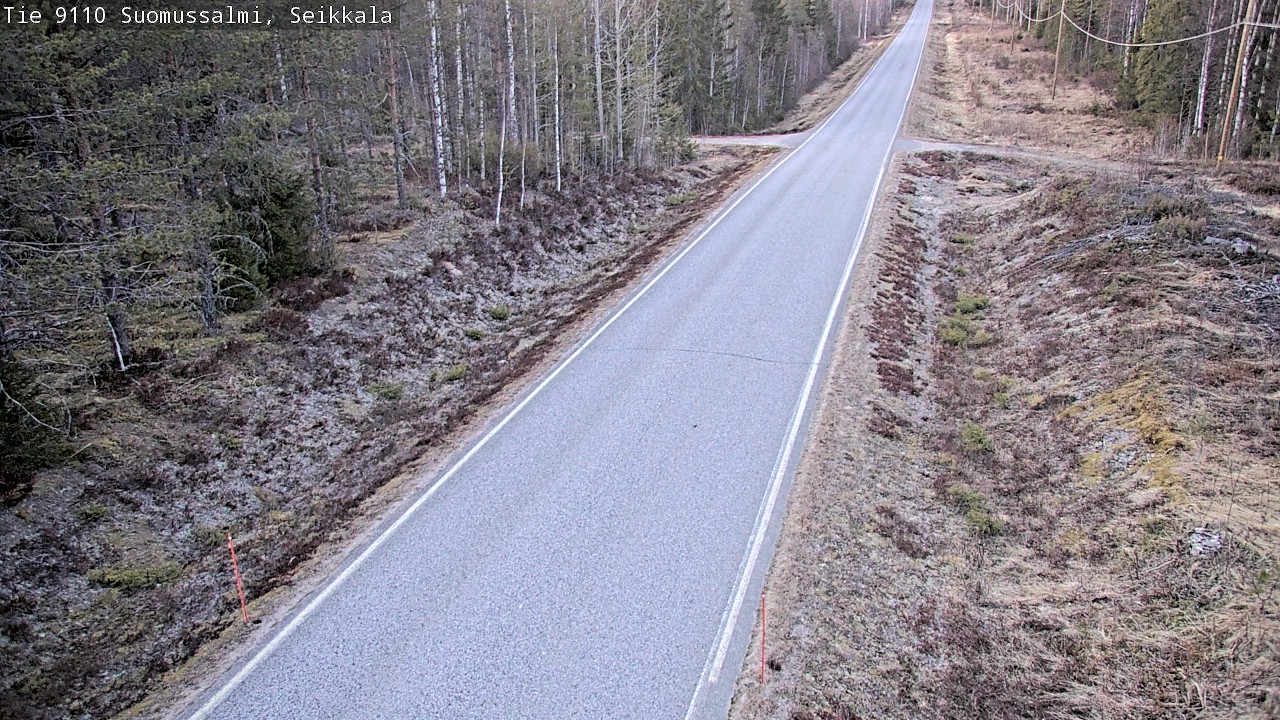 Kelikamerat Kuva Tie 9110 Suomussalmi, Seikkala, Suomussalmi, Kainuu