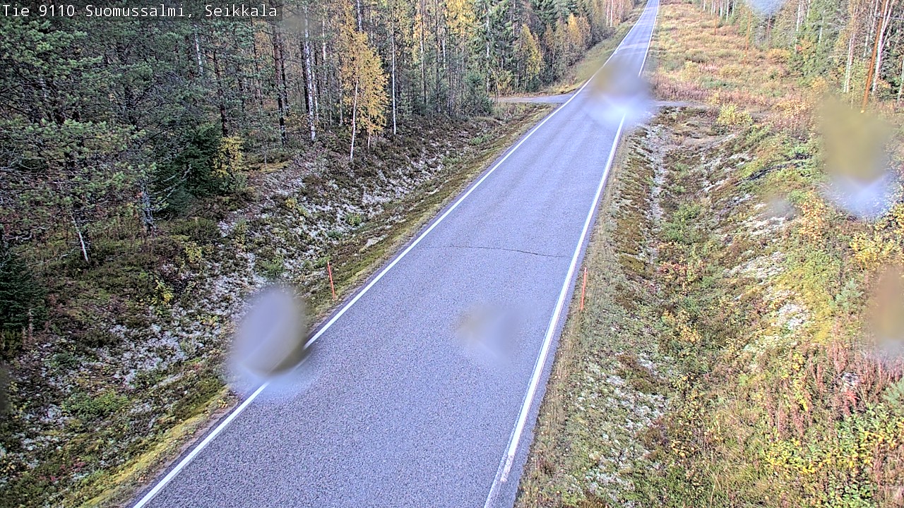 Kelikamerat Kuva Tie 9110 Suomussalmi, Seikkala, Suomussalmi, Kainuu