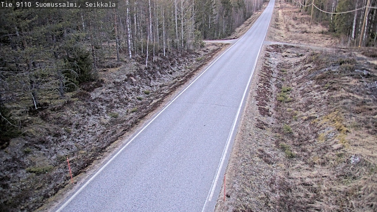 Kelikamerat Kuva Tie 9110 Suomussalmi, Seikkala, Suomussalmi, Kainuu