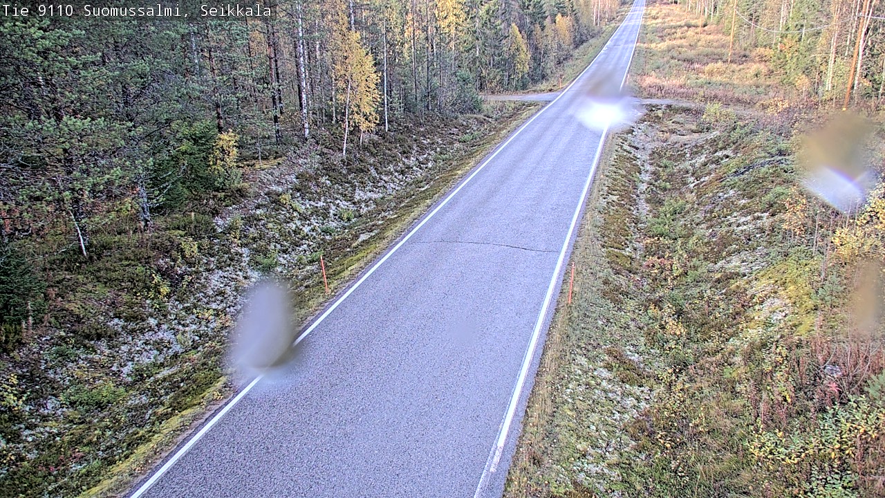Kelikamerat Kuva Tie 9110 Suomussalmi, Seikkala, Suomussalmi, Kainuu