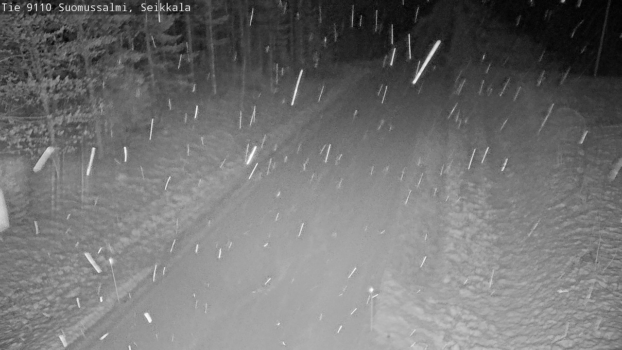 Kelikamerat Kuva Tie 9110 Suomussalmi, Seikkala, Suomussalmi, Kainuu