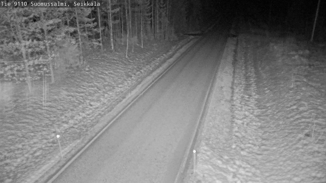 Kelikamerat Kuva Tie 9110 Suomussalmi, Seikkala, Suomussalmi, Kainuu