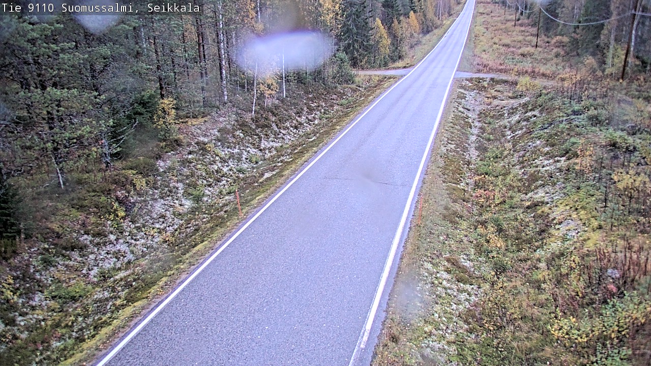 Kelikamerat Kuva Tie 9110 Suomussalmi, Seikkala, Suomussalmi, Kainuu