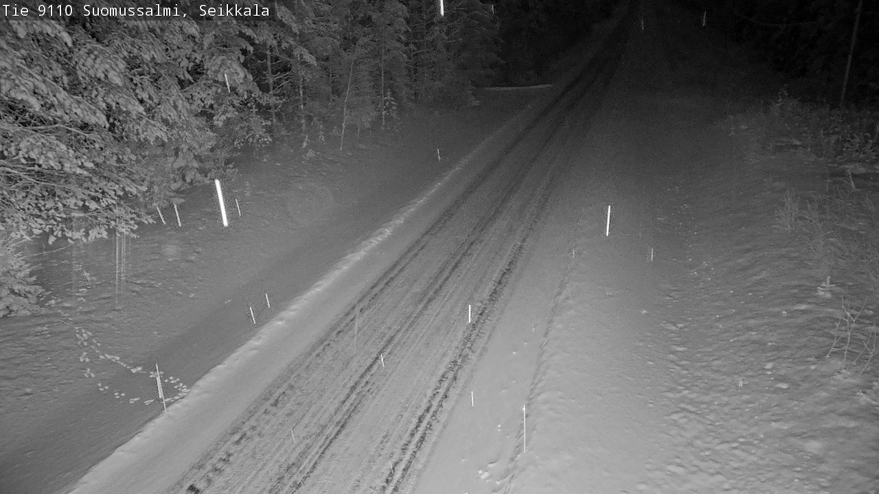 Kelikamerat Kuva Tie 9110 Suomussalmi, Seikkala, Suomussalmi, Kainuu