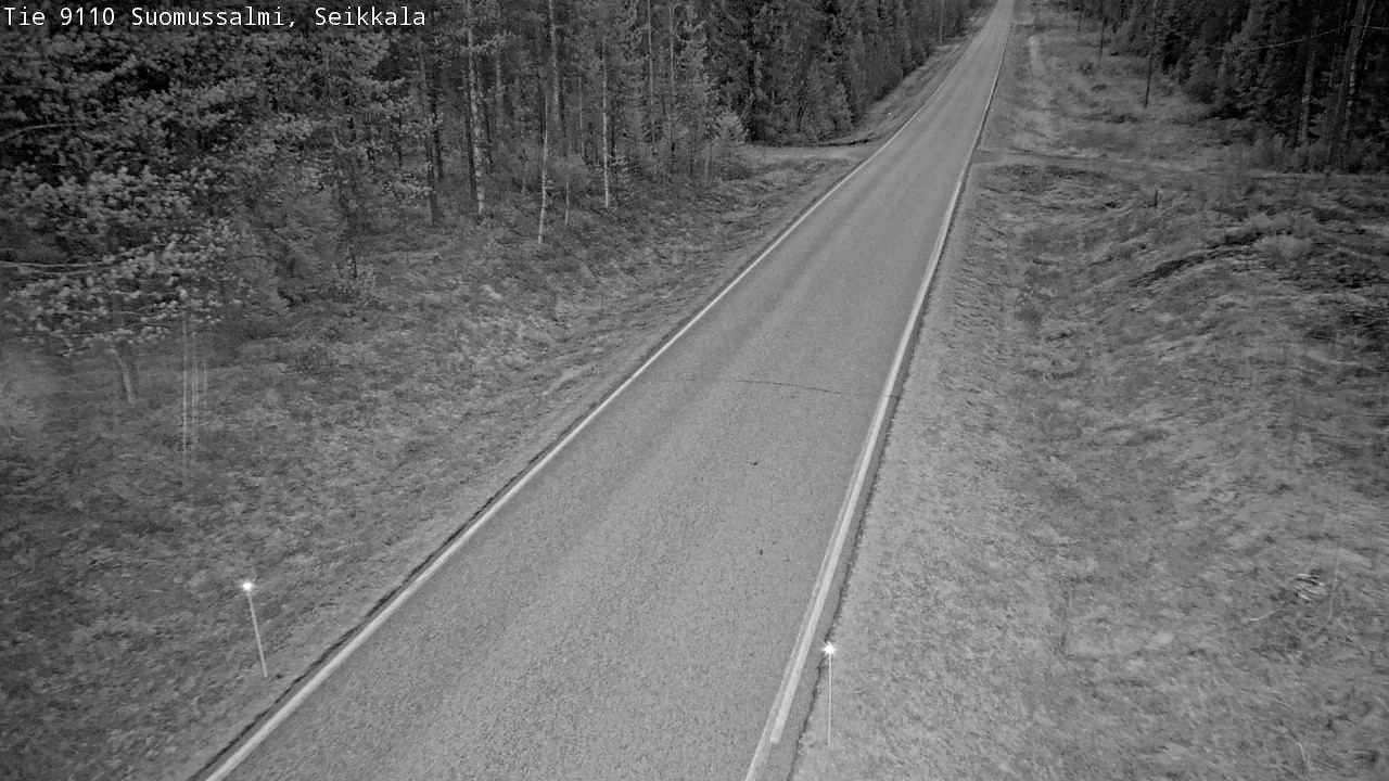 Kelikamerat Kuva Tie 9110 Suomussalmi, Seikkala, Suomussalmi, Kainuu