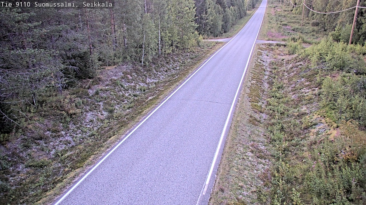 Kelikamerat Kuva Tie 9110 Suomussalmi, Seikkala, Suomussalmi, Kainuu