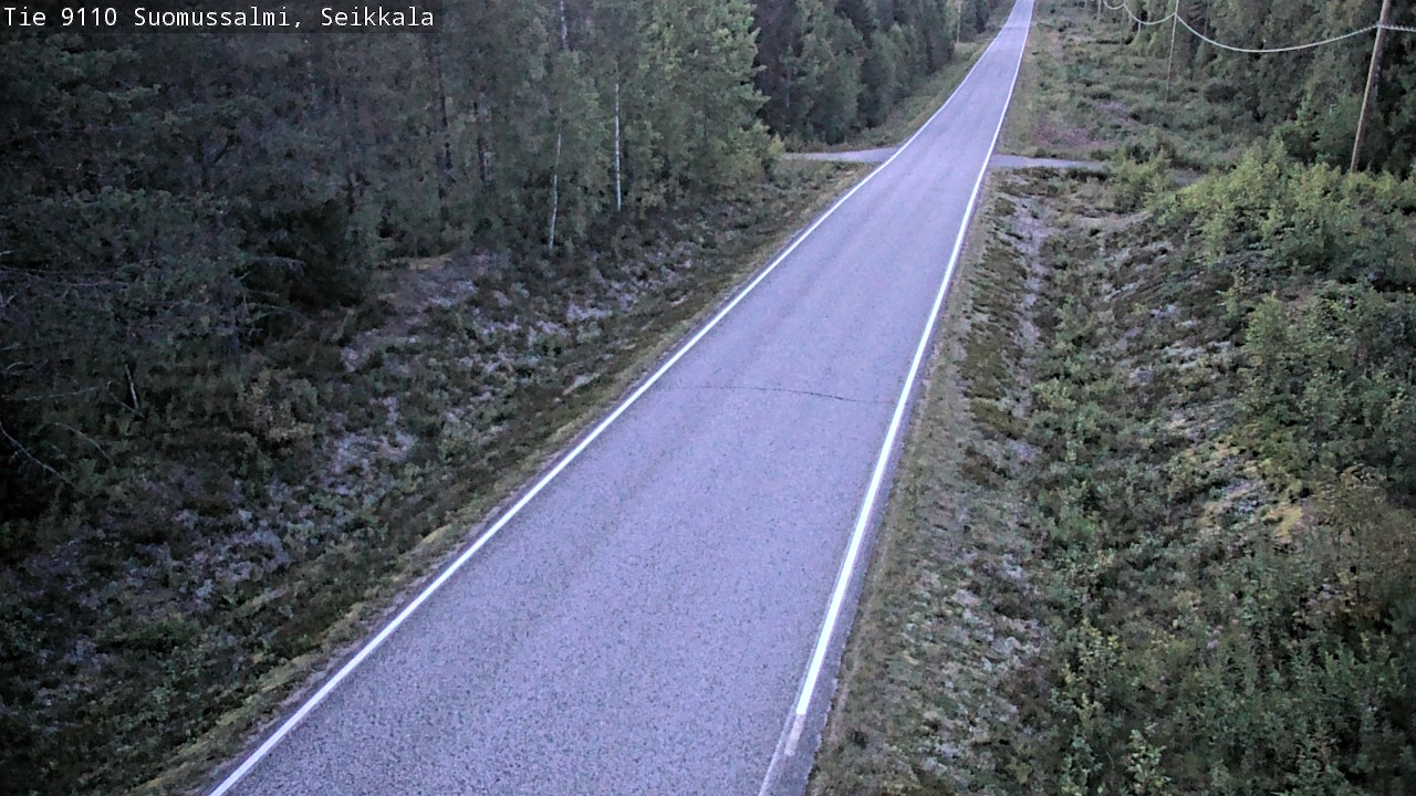 Kelikamerat Kuva Tie 9110 Suomussalmi, Seikkala, Suomussalmi, Kainuu