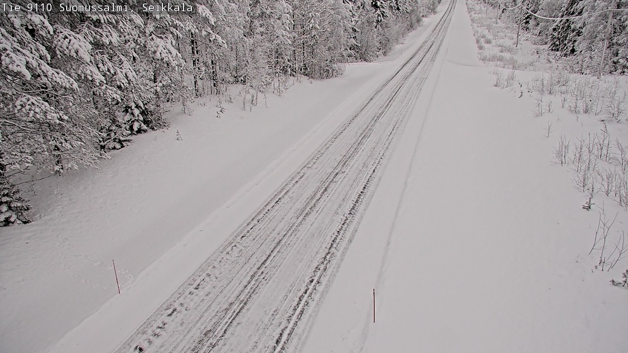 Kelikamerat Kuva Tie 9110 Suomussalmi, Seikkala, Suomussalmi, Kainuu