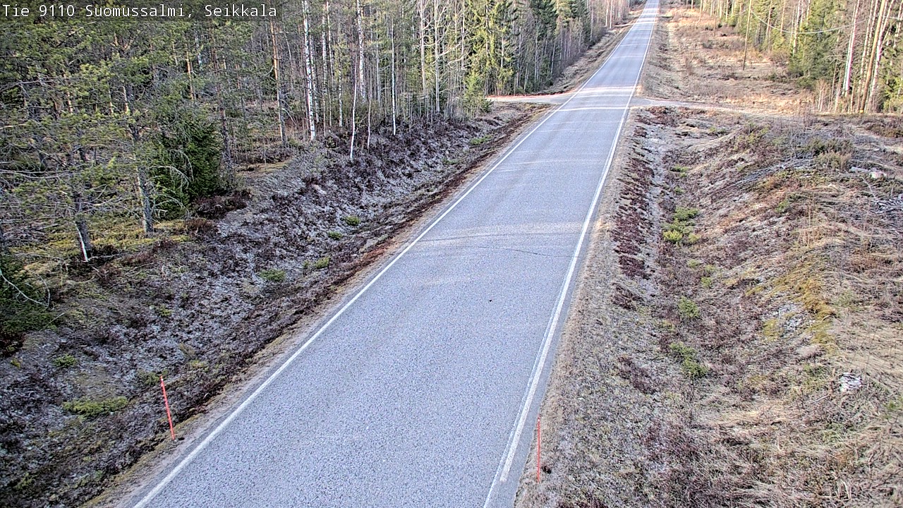 Kelikamerat Kuva Tie 9110 Suomussalmi, Seikkala, Suomussalmi, Kainuu
