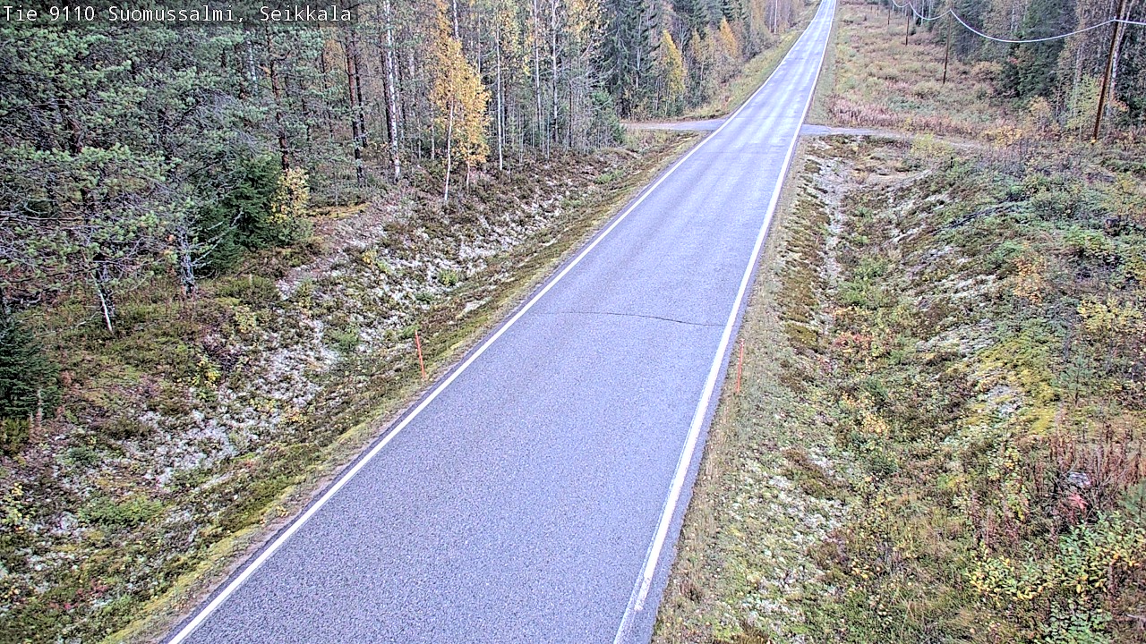 Kelikamerat Kuva Tie 9110 Suomussalmi, Seikkala, Suomussalmi, Kainuu