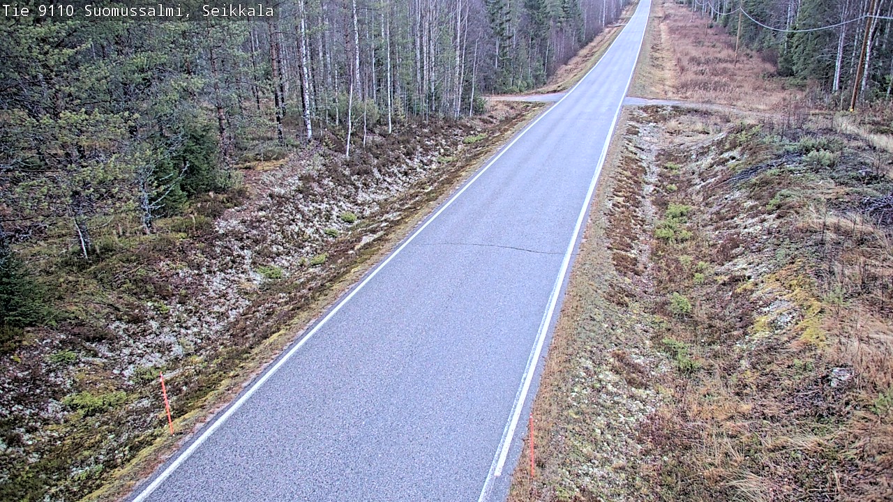 Kelikamerat Kuva Tie 9110 Suomussalmi, Seikkala, Suomussalmi, Kainuu