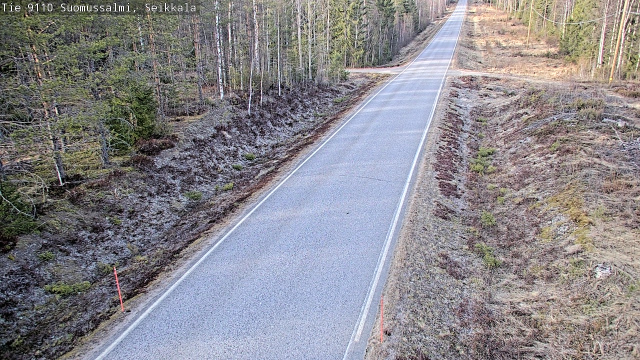 Kelikamerat Kuva Tie 9110 Suomussalmi, Seikkala, Suomussalmi, Kainuu
