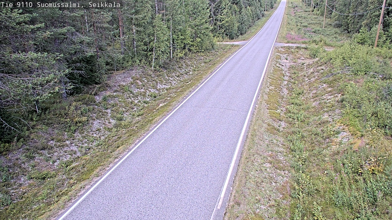 Kelikamerat Kuva Tie 9110 Suomussalmi, Seikkala, Suomussalmi, Kainuu