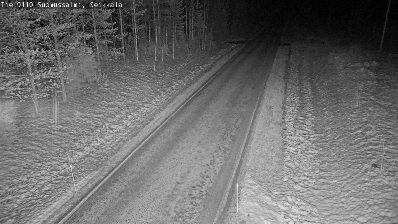 Kelikamerat Kuva Tie 9110 Suomussalmi, Seikkala, Suomussalmi, Kainuu