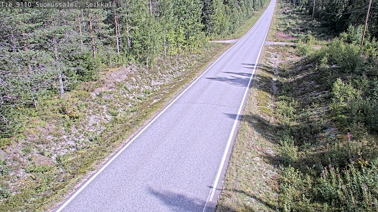 Kelikamerat Kuva Tie 9110 Suomussalmi, Seikkala, Suomussalmi, Kainuu
