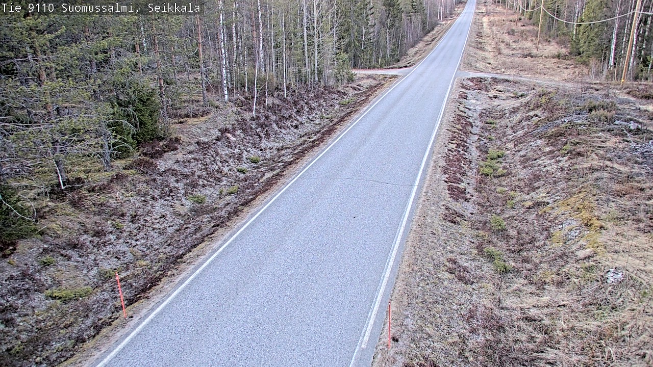 Kelikamerat Kuva Tie 9110 Suomussalmi, Seikkala, Suomussalmi, Kainuu