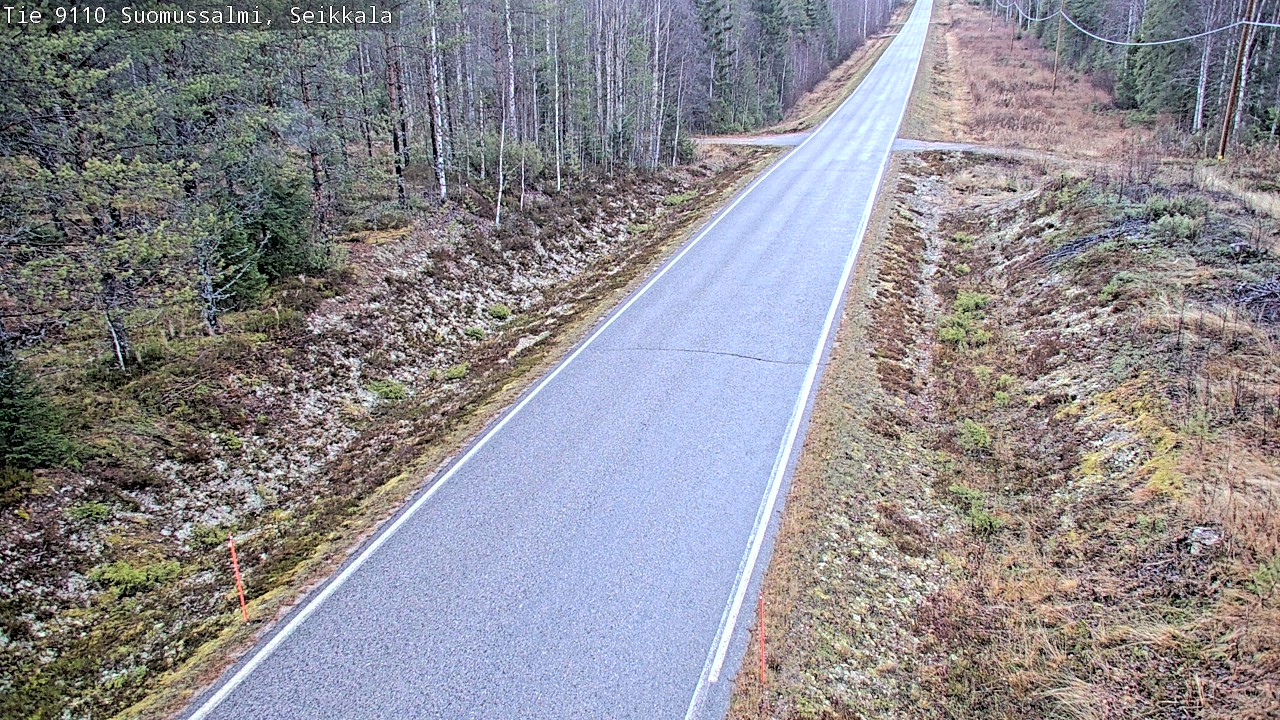 Kelikamerat Kuva Tie 9110 Suomussalmi, Seikkala, Suomussalmi, Kainuu