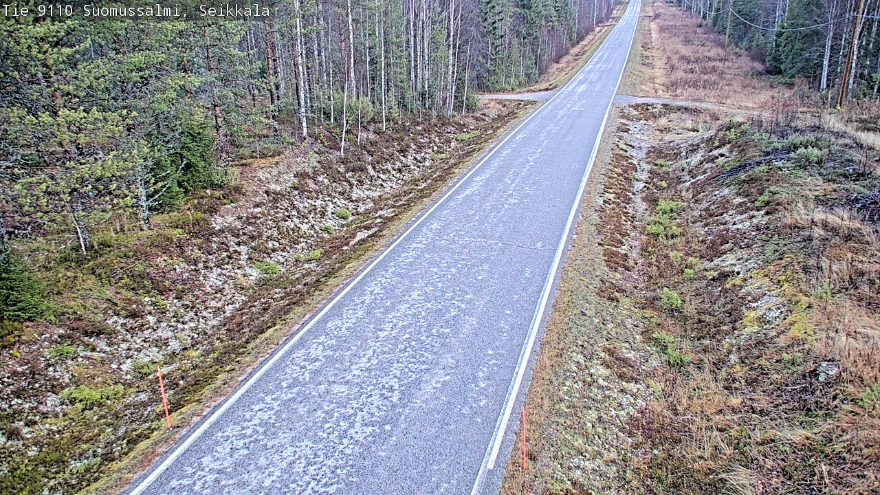 Kelikamerat Kuva Tie 9110 Suomussalmi, Seikkala, Suomussalmi, Kainuu