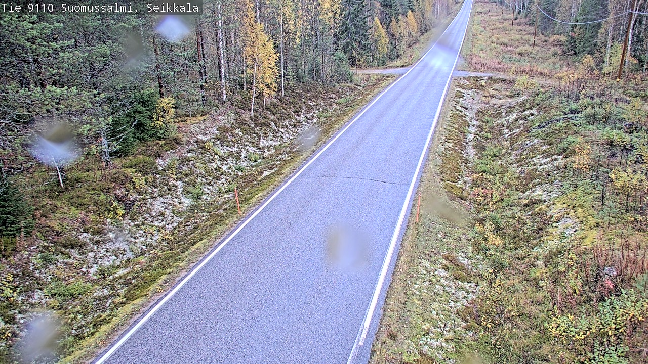 Kelikamerat Kuva Tie 9110 Suomussalmi, Seikkala, Suomussalmi, Kainuu