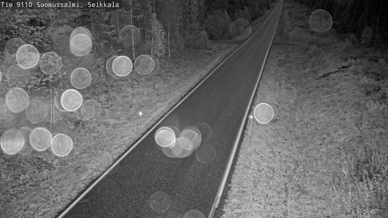 Kelikamerat Kuva Tie 9110 Suomussalmi, Seikkala, Suomussalmi, Kainuu