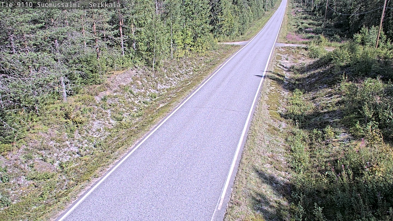 Kelikamerat Kuva Tie 9110 Suomussalmi, Seikkala, Suomussalmi, Kainuu