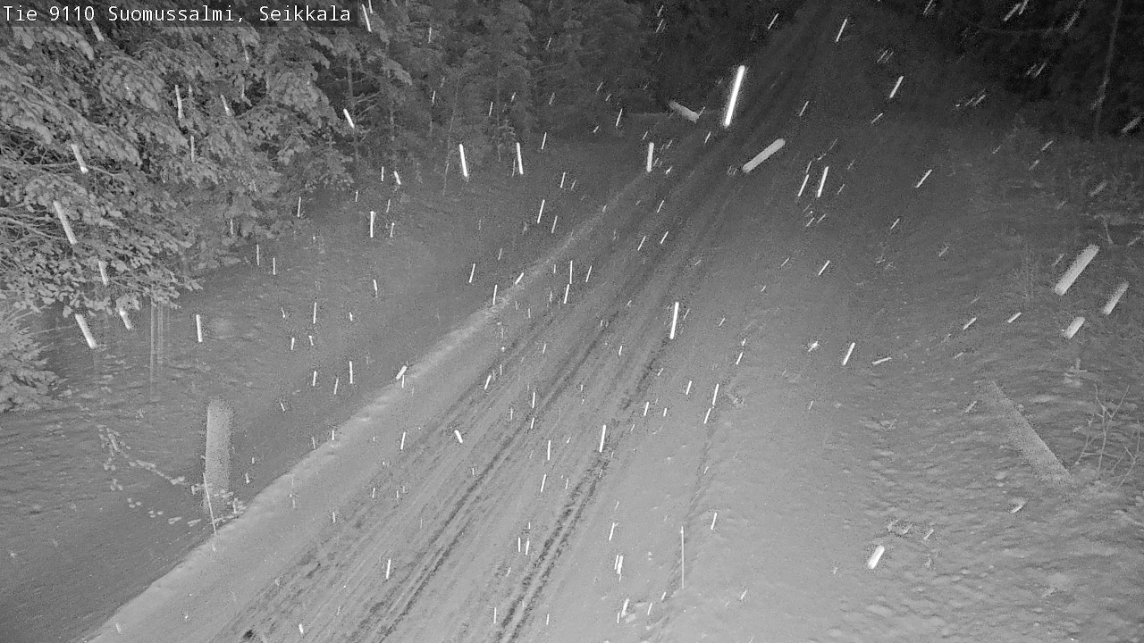 Kelikamerat Kuva Tie 9110 Suomussalmi, Seikkala, Suomussalmi, Kainuu