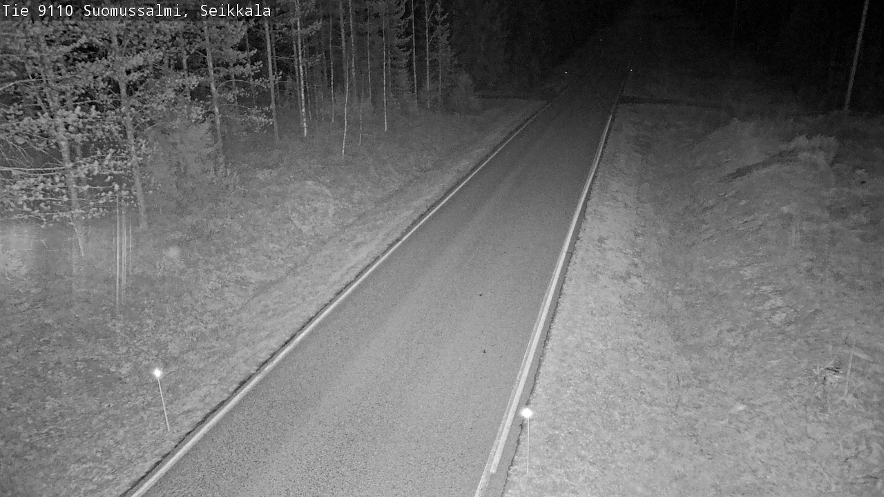 Kelikamerat Kuva Tie 9110 Suomussalmi, Seikkala, Suomussalmi, Kainuu