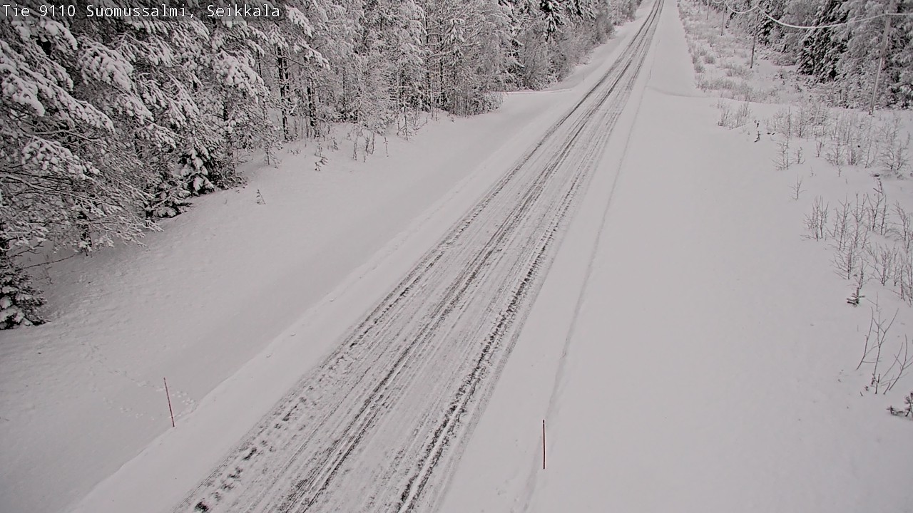 Kelikamerat Kuva Tie 9110 Suomussalmi, Seikkala, Suomussalmi, Kainuu