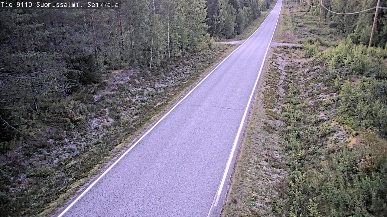 Kelikamerat Kuva Tie 9110 Suomussalmi, Seikkala, Suomussalmi, Kainuu