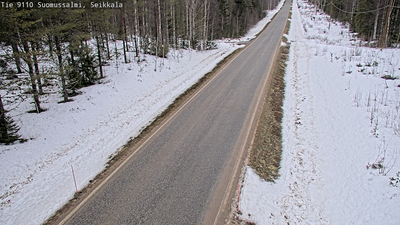 Kelikamerat Kuva Tie 9110 Suomussalmi, Seikkala, Suomussalmi, Kainuu