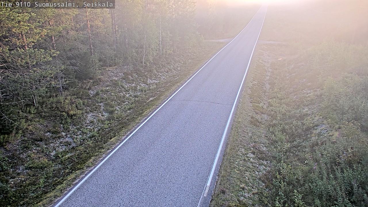 Kelikamerat Kuva Tie 9110 Suomussalmi, Seikkala, Suomussalmi, Kainuu