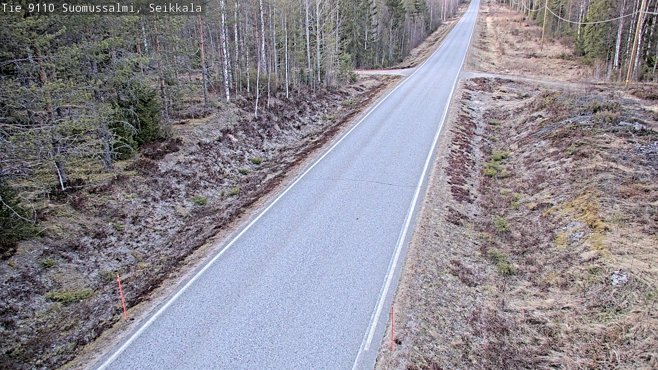 Kelikamerat Kuva Tie 9110 Suomussalmi, Seikkala, Suomussalmi, Kainuu