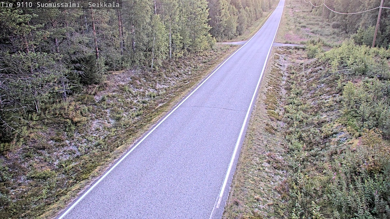 Kelikamerat Kuva Tie 9110 Suomussalmi, Seikkala, Suomussalmi, Kainuu