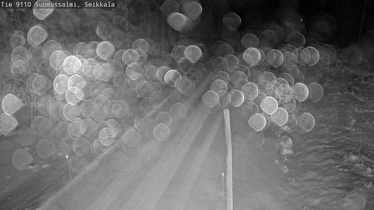Weather Camera Image Road 9110 Suomussalmi, Seikkala, Suomussalmi, Kainuu