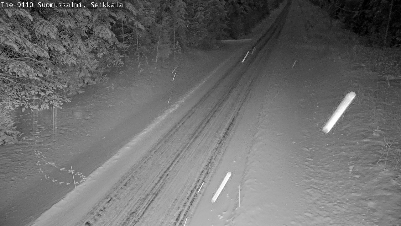 Kelikamerat Kuva Tie 9110 Suomussalmi, Seikkala, Suomussalmi, Kainuu