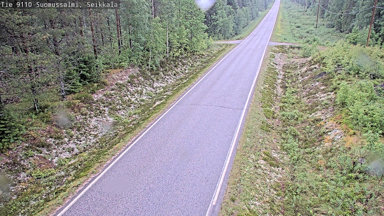 Kelikamerat Kuva Tie 9110 Suomussalmi, Seikkala, Suomussalmi, Kainuu