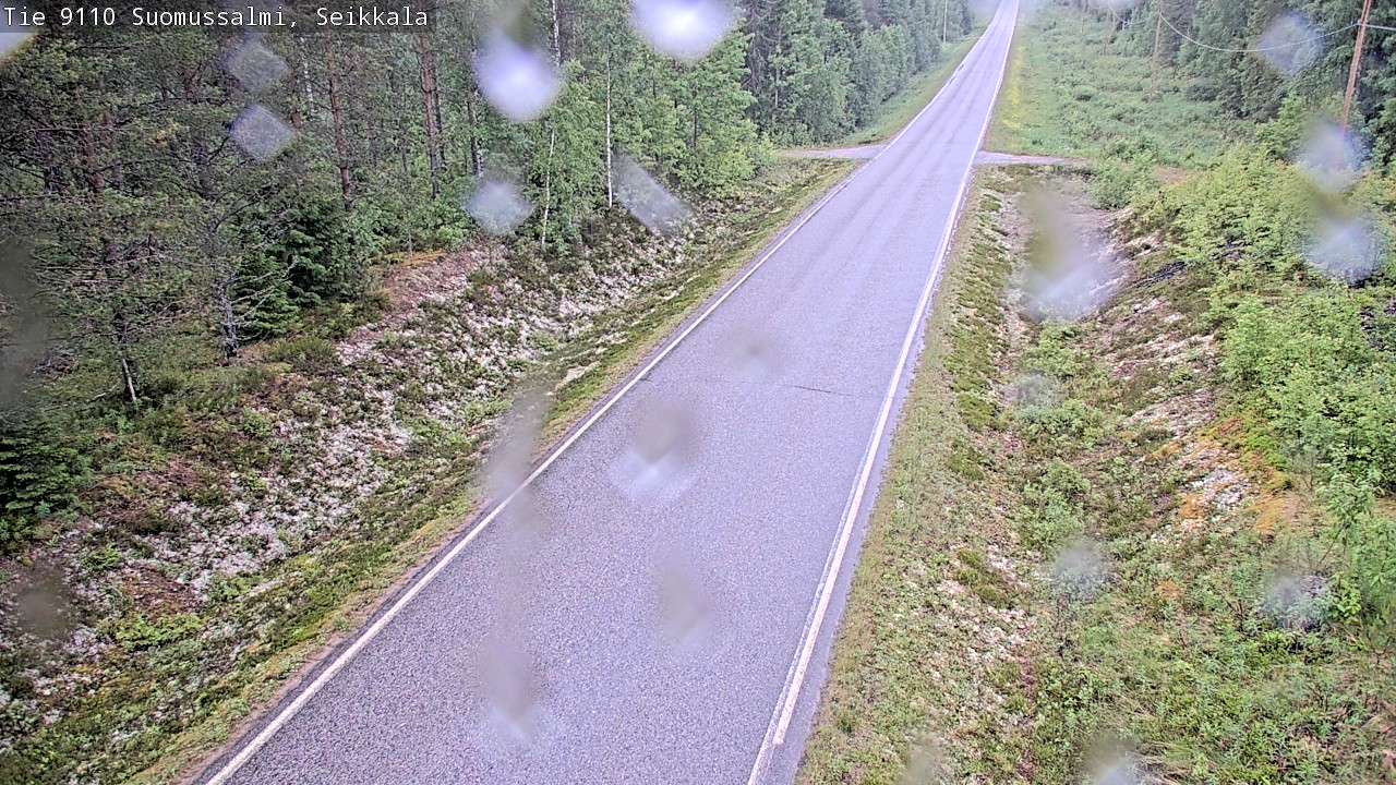 Kelikamerat Kuva Tie 9110 Suomussalmi, Seikkala, Suomussalmi, Kainuu