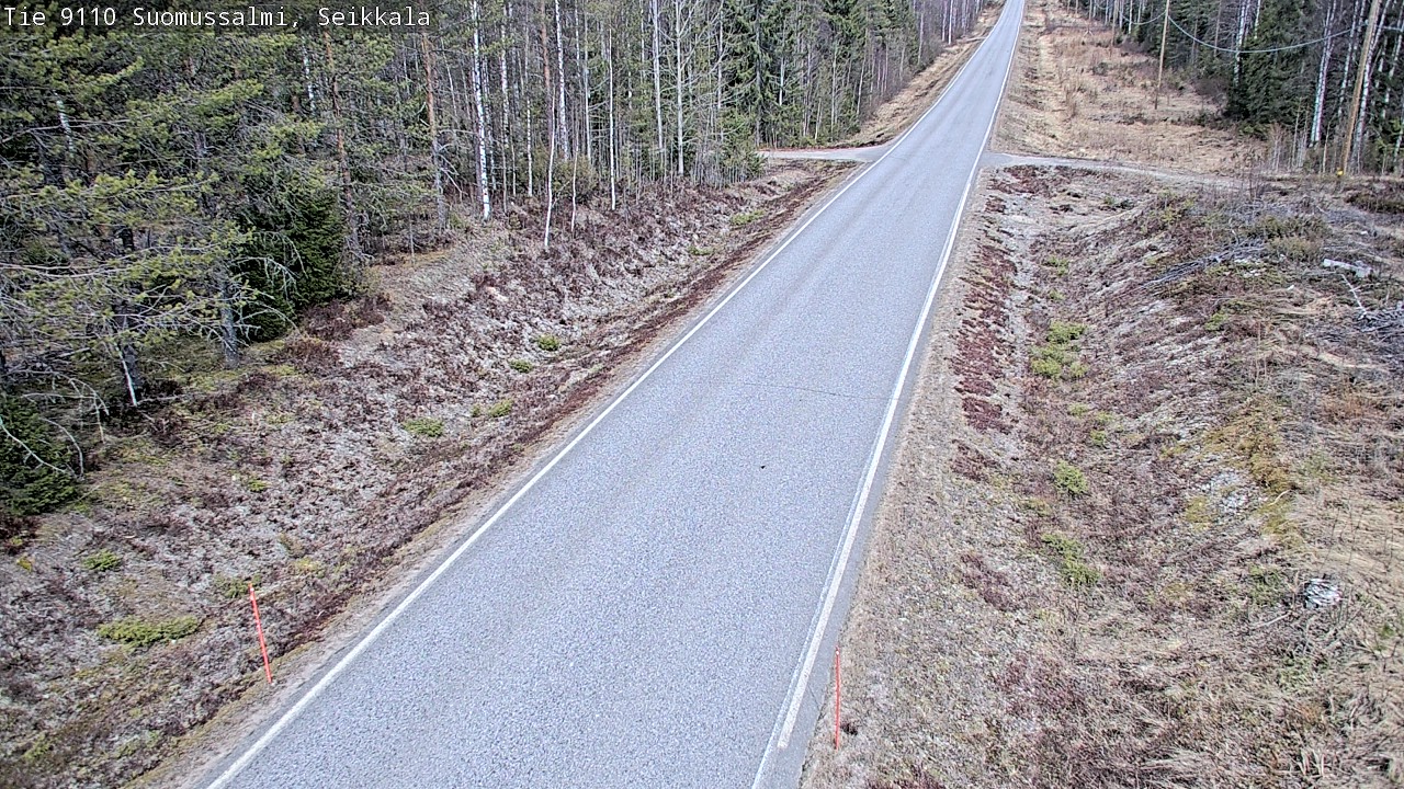 Kelikamerat Kuva Tie 9110 Suomussalmi, Seikkala, Suomussalmi, Kainuu
