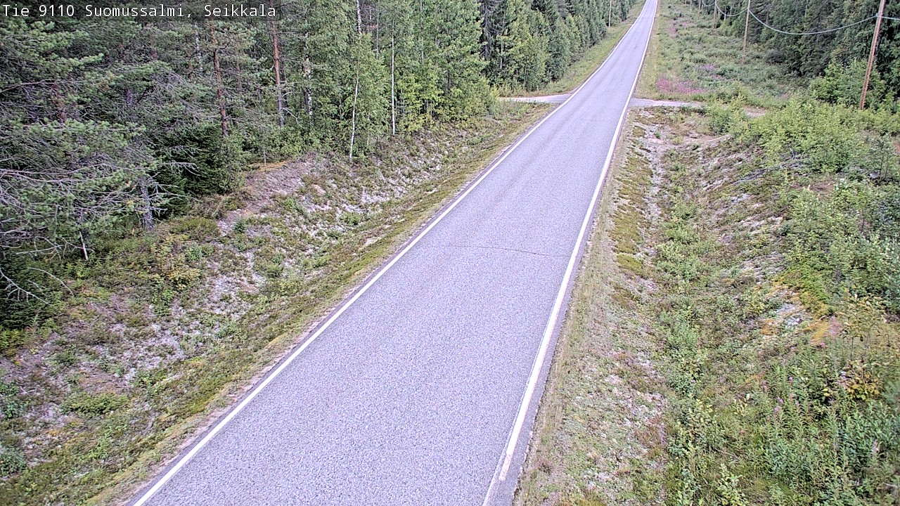 Kelikamerat Kuva Tie 9110 Suomussalmi, Seikkala, Suomussalmi, Kainuu