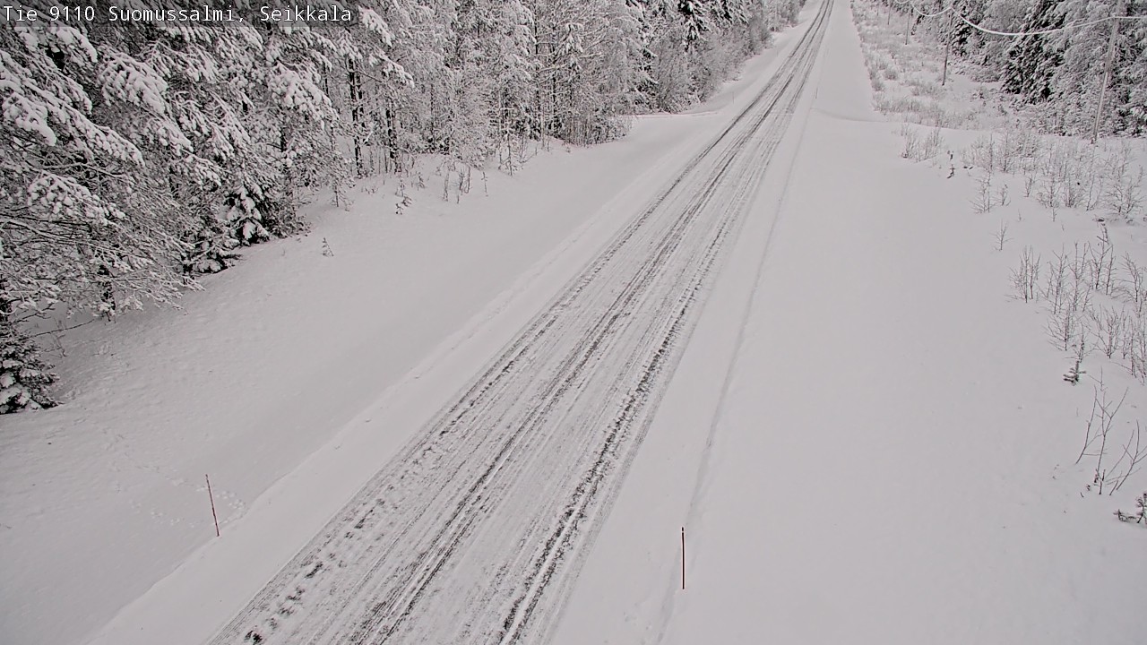 Kelikamerat Kuva Tie 9110 Suomussalmi, Seikkala, Suomussalmi, Kainuu