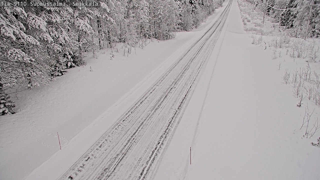 Kelikamerat Kuva Tie 9110 Suomussalmi, Seikkala, Suomussalmi, Kainuu