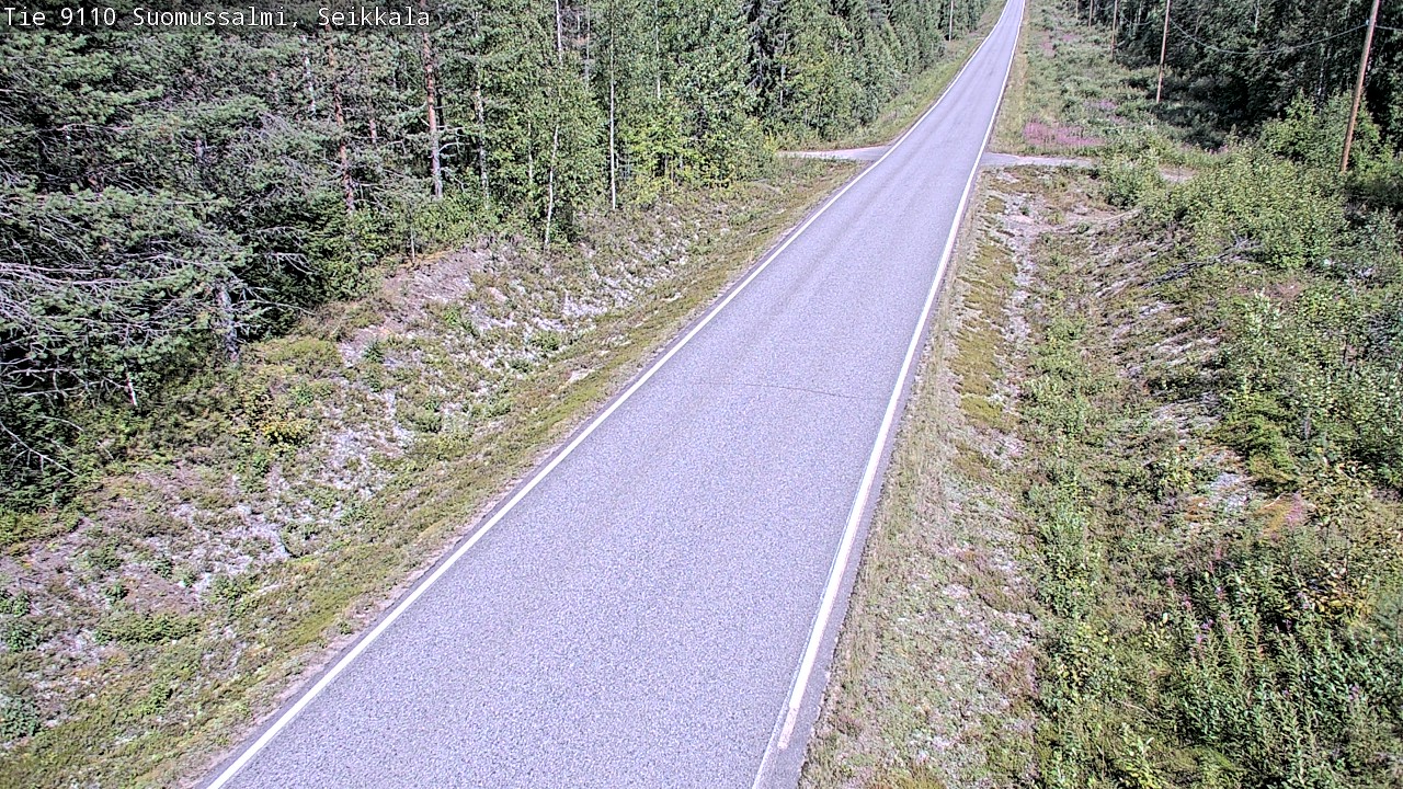 Kelikamerat Kuva Tie 9110 Suomussalmi, Seikkala, Suomussalmi, Kainuu