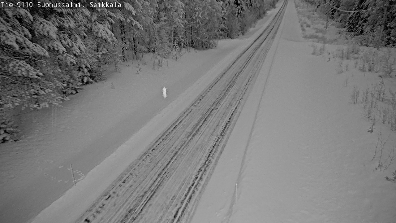 Kelikamerat Kuva Tie 9110 Suomussalmi, Seikkala, Suomussalmi, Kainuu