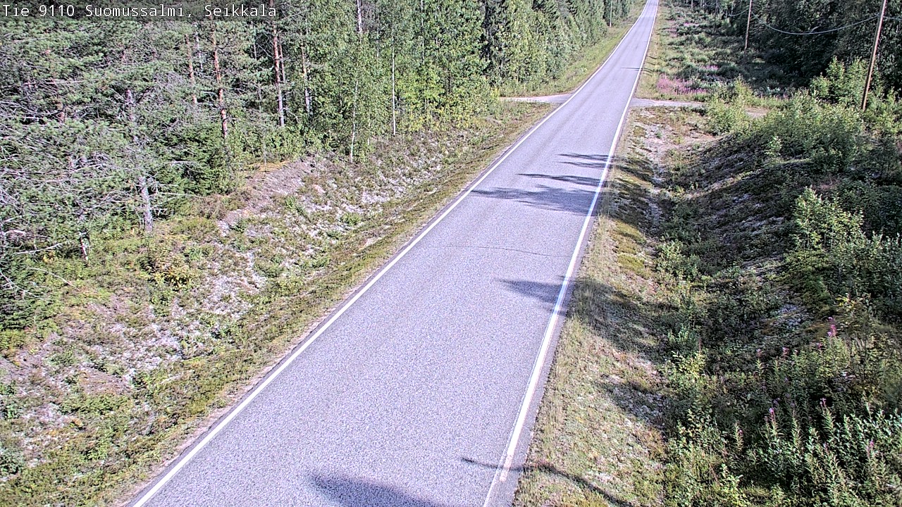 Kelikamerat Kuva Tie 9110 Suomussalmi, Seikkala, Suomussalmi, Kainuu