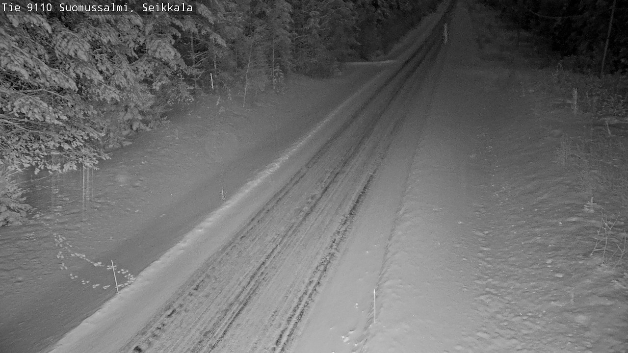 Kelikamerat Kuva Tie 9110 Suomussalmi, Seikkala, Suomussalmi, Kainuu