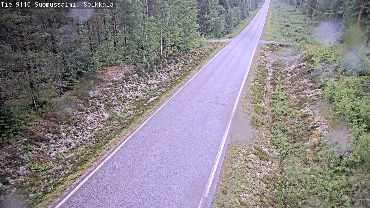 Kelikamerat Kuva Tie 9110 Suomussalmi, Seikkala, Suomussalmi, Kainuu