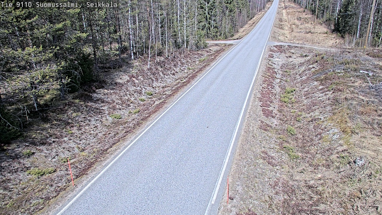 Kelikamerat Kuva Tie 9110 Suomussalmi, Seikkala, Suomussalmi, Kainuu