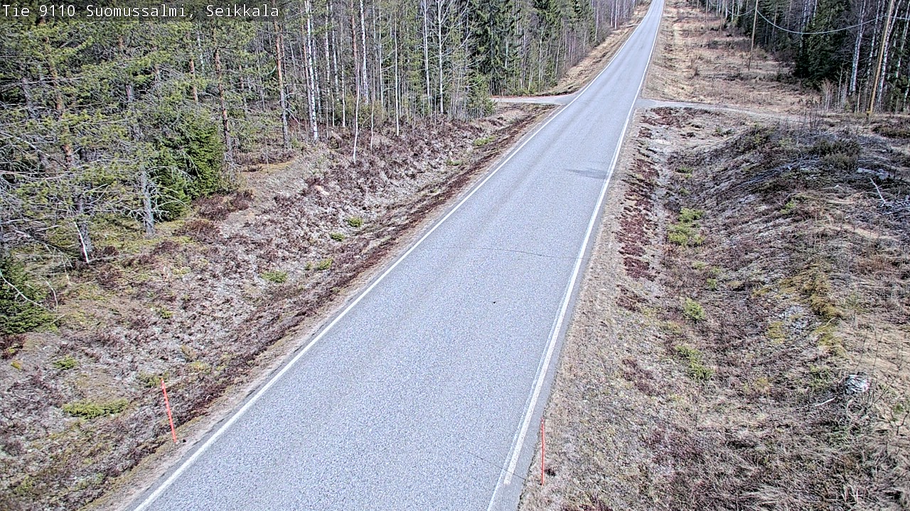 Kelikamerat Kuva Tie 9110 Suomussalmi, Seikkala, Suomussalmi, Kainuu